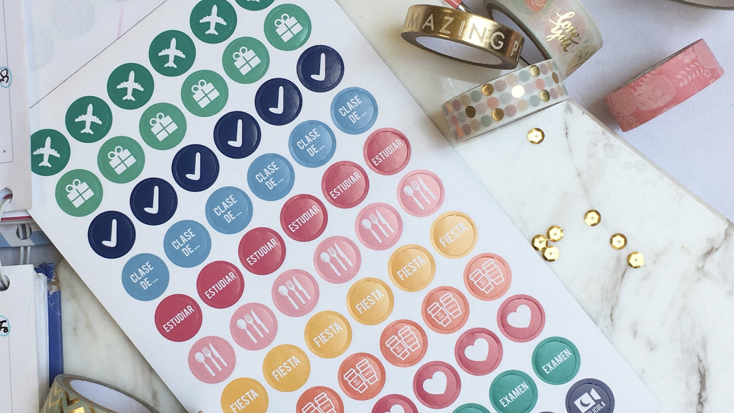 STICKERS - Puntos Suspensivos 📖