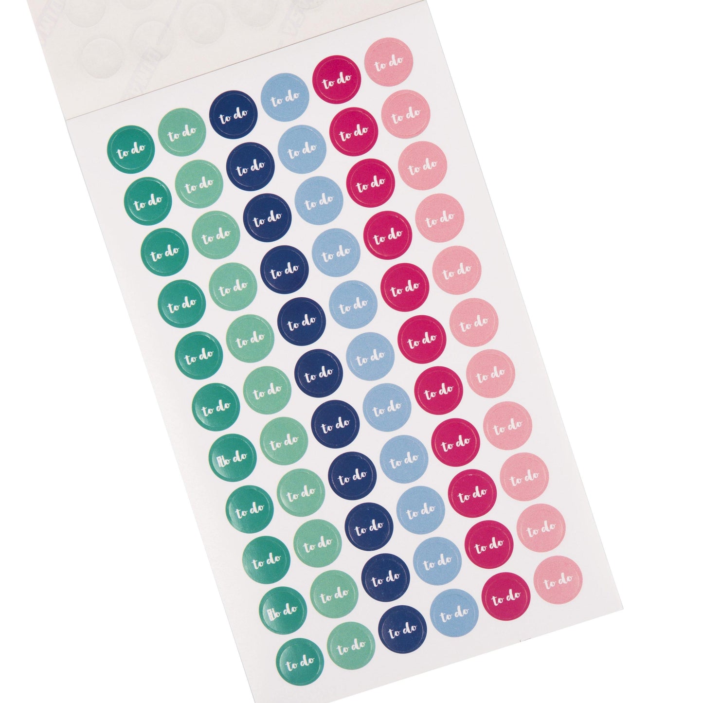 Block de Stickers Azul - Puntos Suspensivos 📖 - Puntos Suspensivos - Agenda - Libreta - Organización